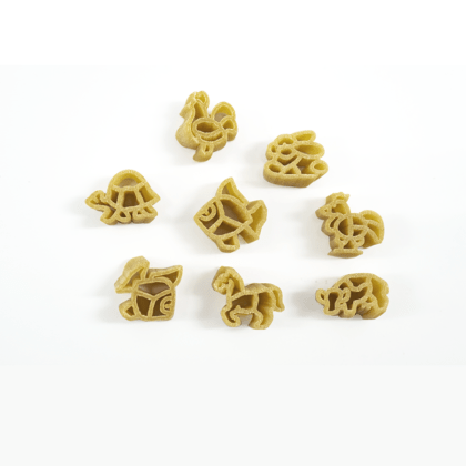 Organic Pasta made with Broad Beans Animaletti